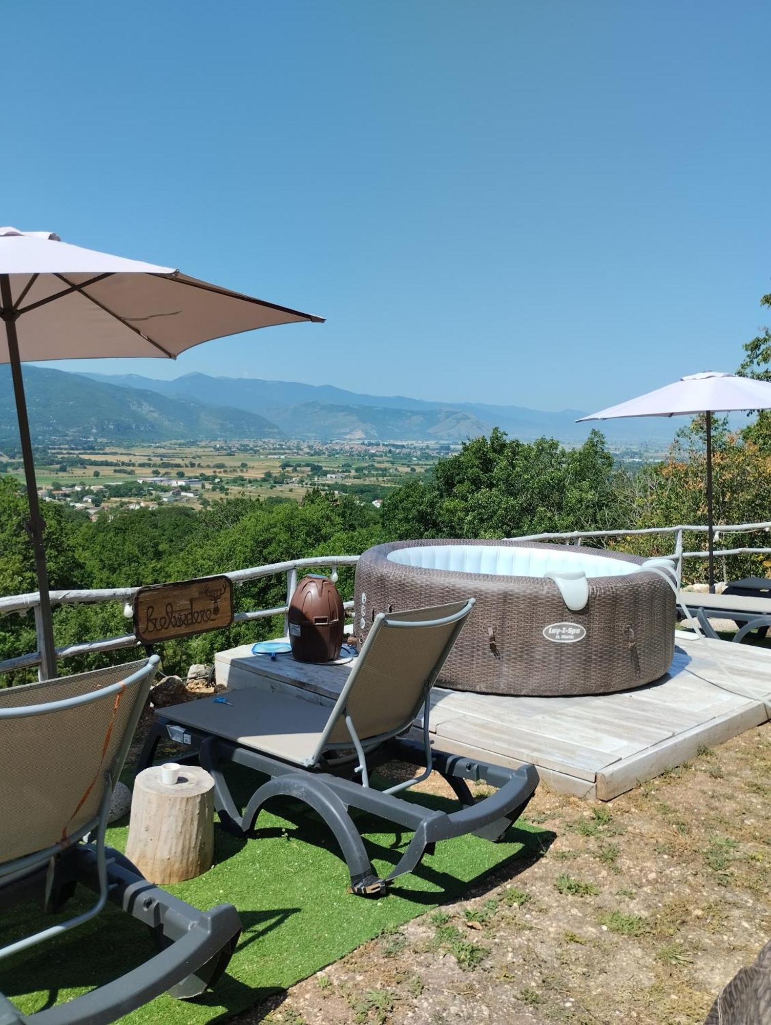 B&B Le Grette Gioia Dei Marsi Exteriör bild